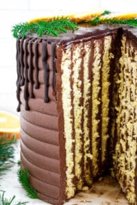 Chocolate orange cake is a delicious blend of rich chocolate and refreshing citrus flavors. It’s made by primarily combining a moist, orange-infused cake with a creamy, chocolate frosting. 