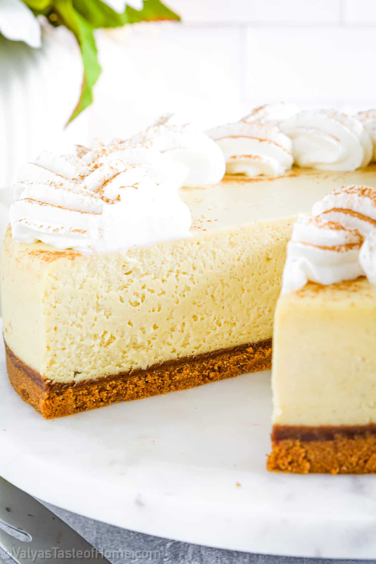 This Pumpkin Pie Cheesecake is a fantastic fusion of two classic desserts, making it a perfect treat for the holiday season or any time you want to indulge.