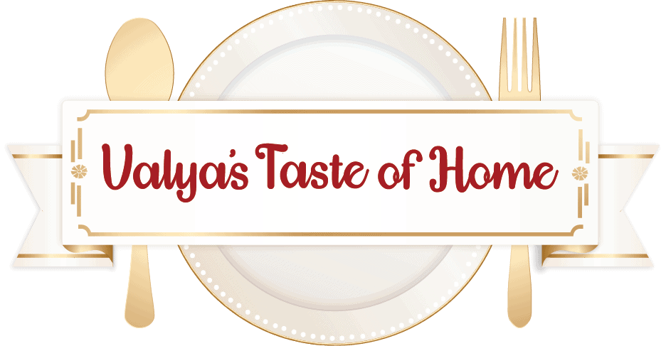 Valya's Taste of Home logo