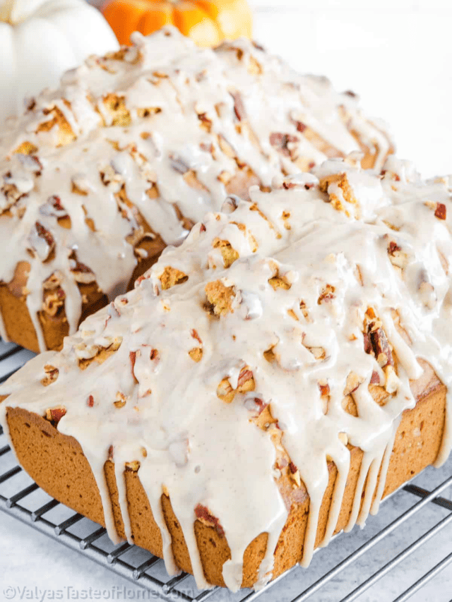 Easy Pumpkin Pecan Bread