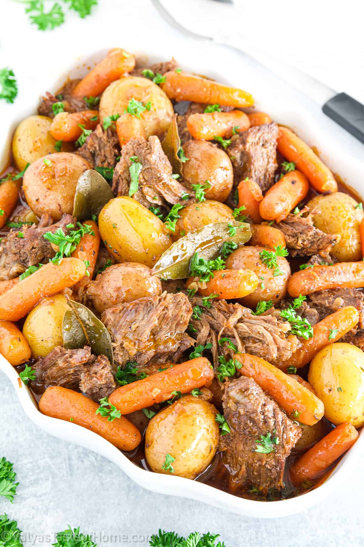 This Instant Pot chuck roast recipe is incredibly easy to prepare. With the Instant Pot doing most of the work, you can have a delicious meal ready in no time.