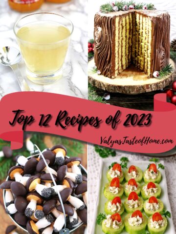 It is that time again that I share the Top 12 Recipes of 2023 that are most loved by you.
