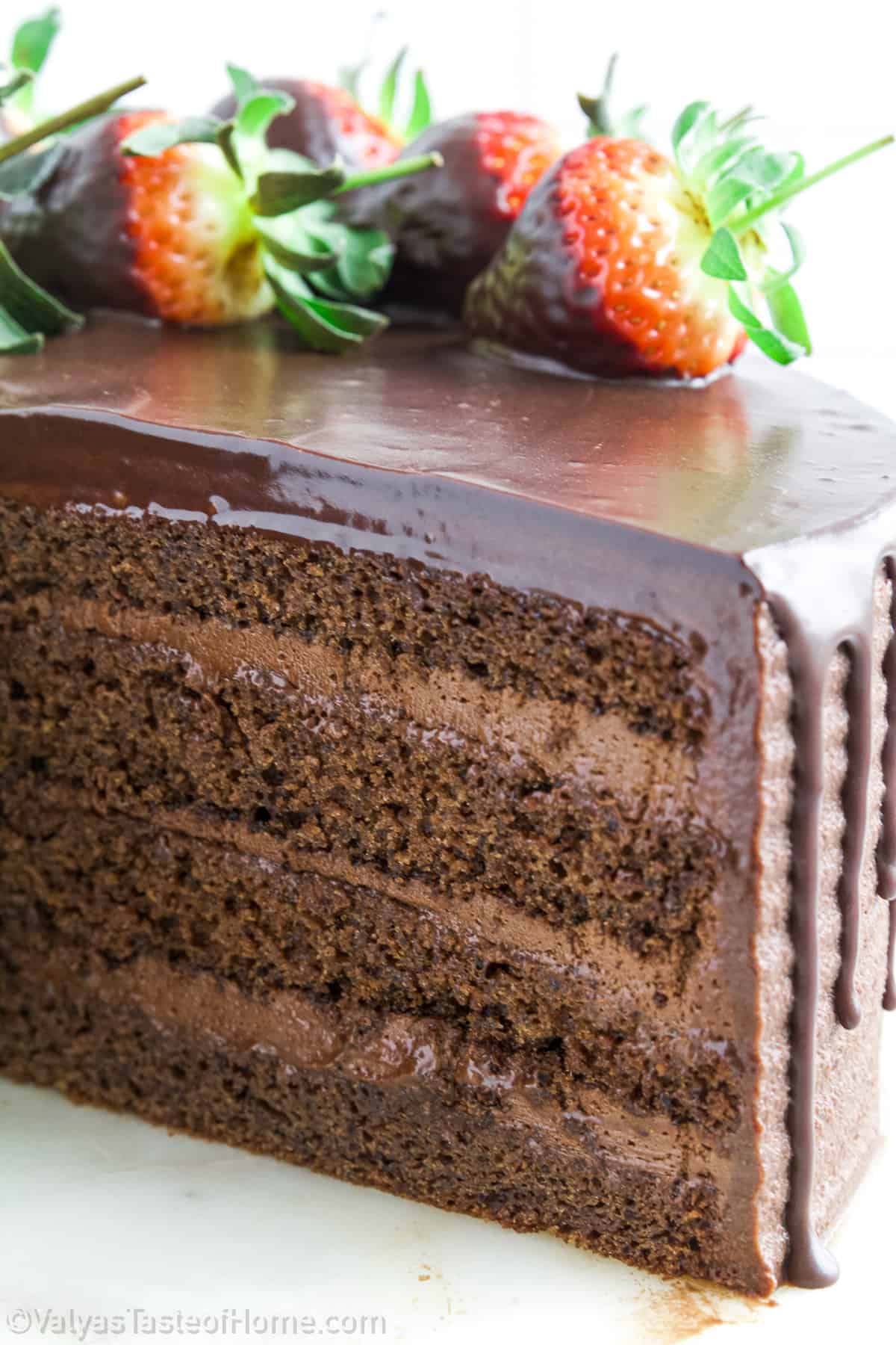 This recipe is a classic for a reason. The combination of chocolate cake and chocolate frosting is simply irresistible.