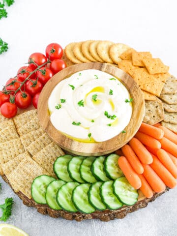 This dip isn't just for your pita chips. It can also be used as a sandwich spread, a topping for roasted veggies, or as part of a larger mezze platter.