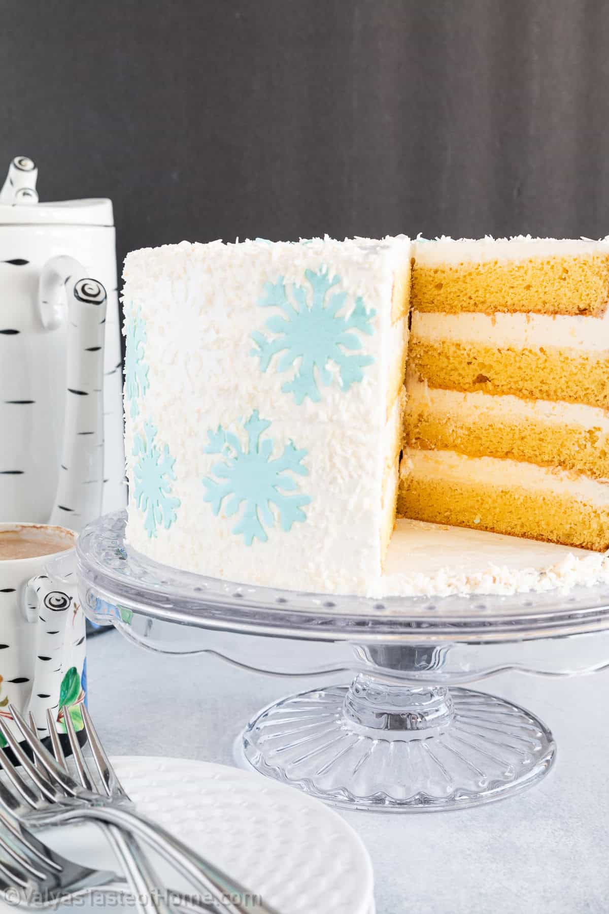 This recipe perfectly represents all the beauty of winter.