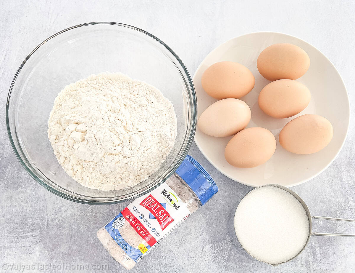 The primary dry ingredient in this recipe. It creates the structure and texture in the cake.