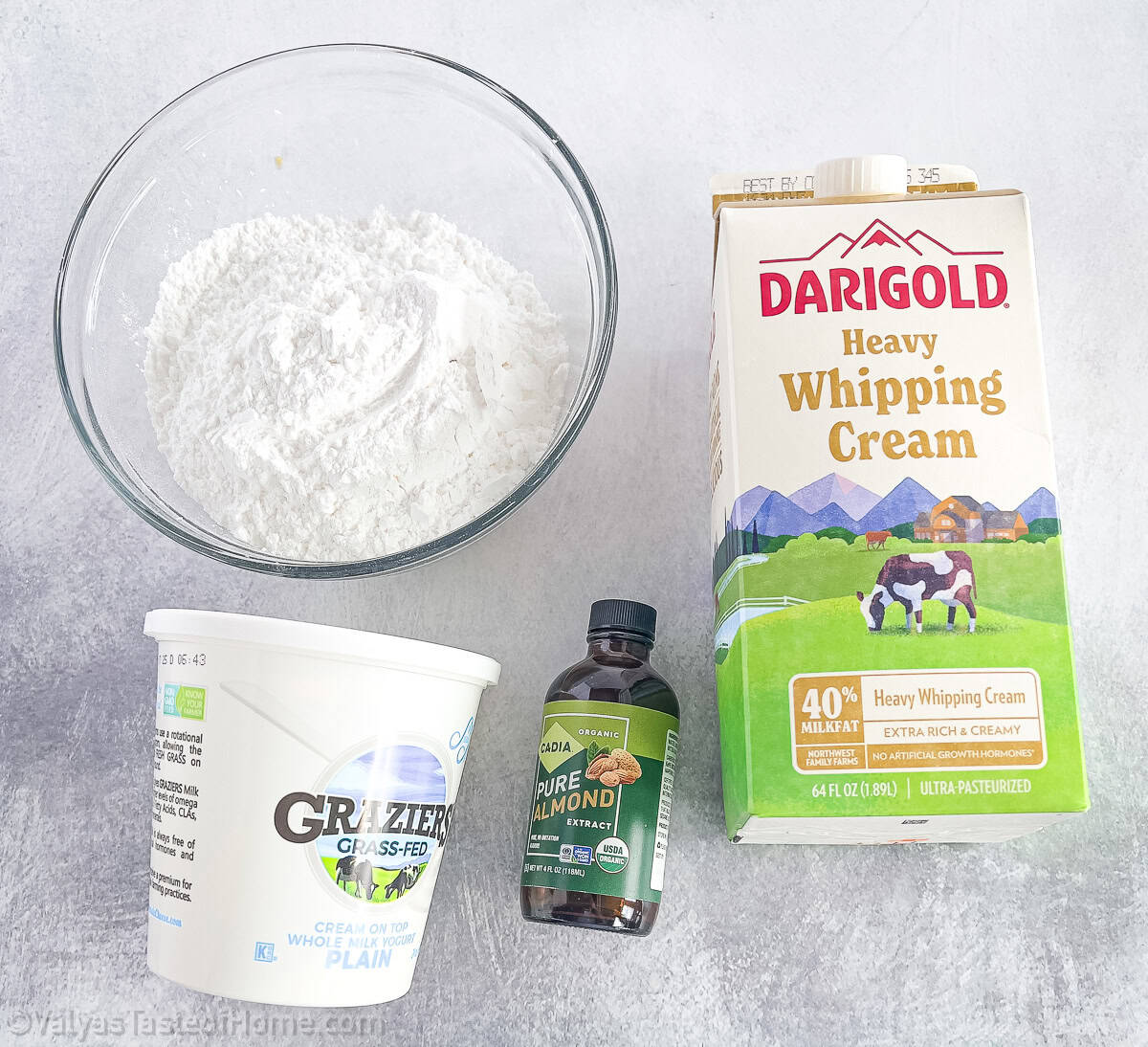Heavy Cream in the frosting, it creates a rich and creamy texture.