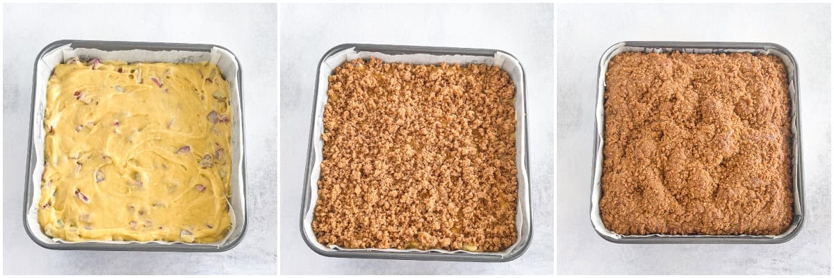 Bake for 40–45 minutes, or until a toothpick inserted in the center comes out clean.