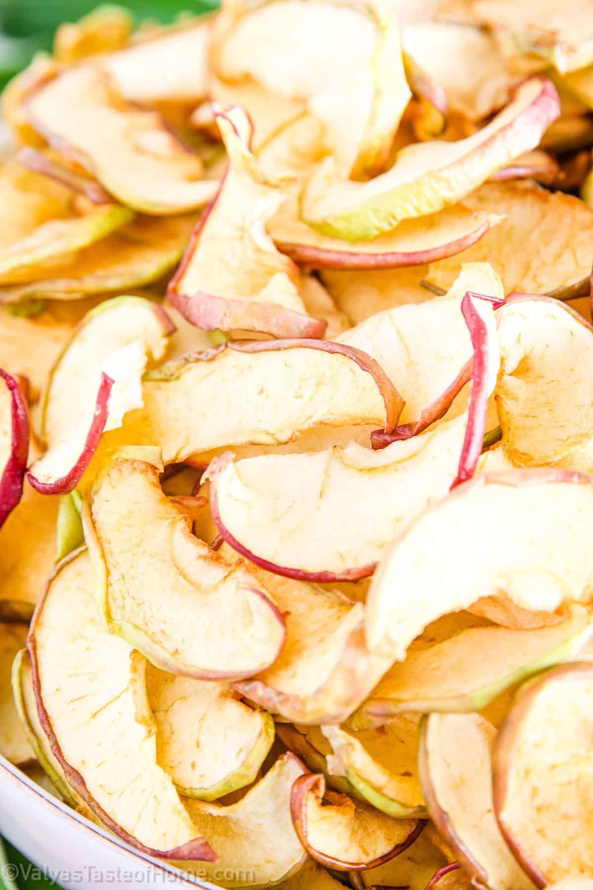 This apple chips recipe is unique and the best one you'll ever come across!